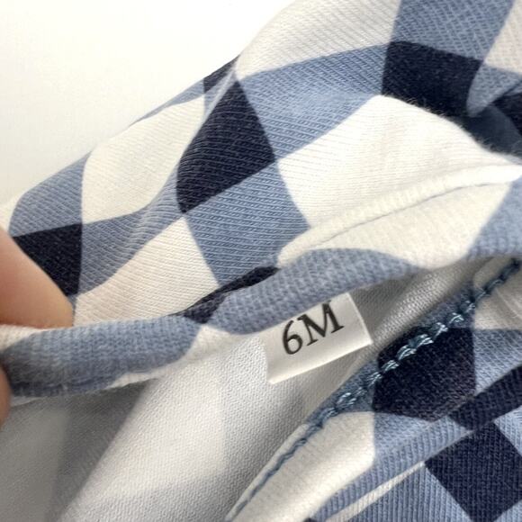 Swoon Baby Blue Nantucket Romper - Picture 7 of 8